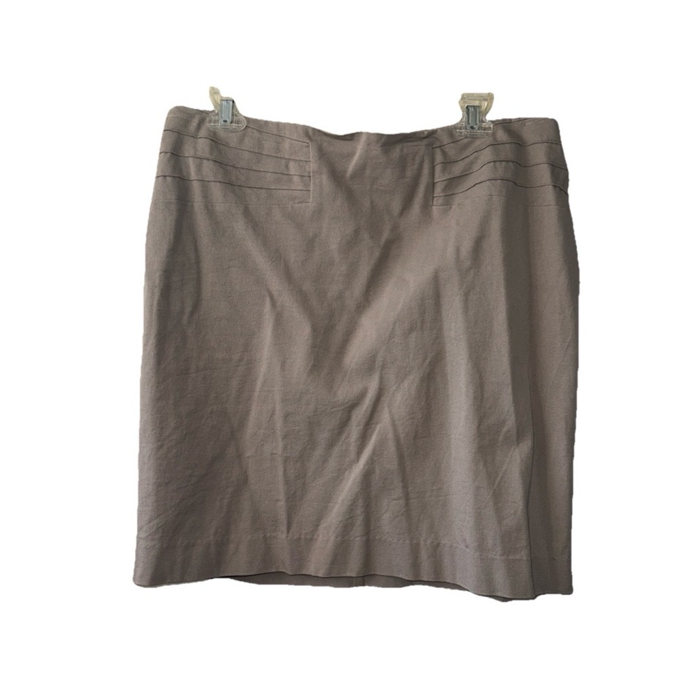 Alfani Women's Taupe Pencil Skirt